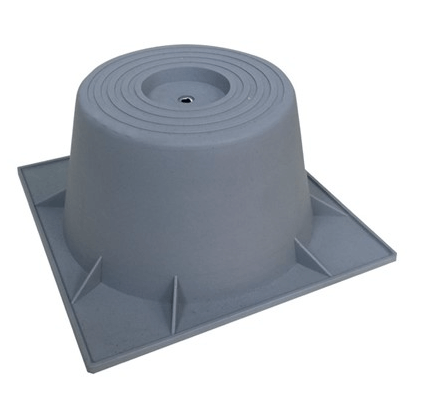 Base para condensador PVC 3″, modelo: QBP-3 marca Quality