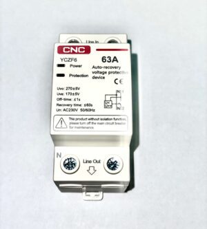 Protector de voltaje hasta 60.000 BTU. 220v